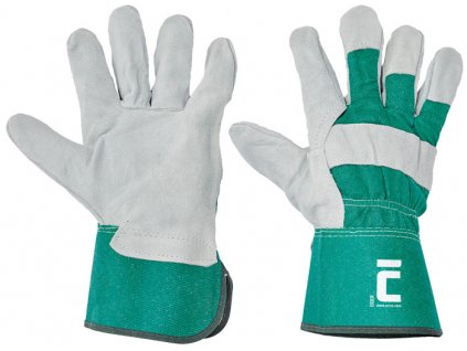EIDER rukavice kombinované - Zelená