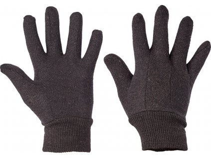 FINCH rukavice textilní -Hnědá