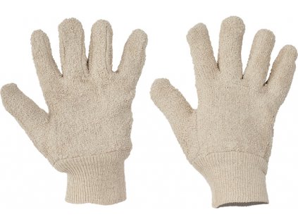 DUNLIN rukavice textilní šité - Béžová