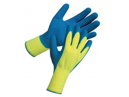 FF NIGHTJAR LIGHT HS-04-014 rukavice zimní - Modrá, žlutá