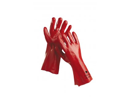 FF REDSTART LIGHT HS-04-004 rukavice máčené šité - Červená