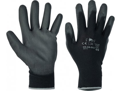 FF BUNTING LIGHT HS-04-003 rukavice máčené bezečvé - Černá