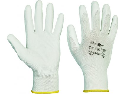FF BUNTING LIGHT HS-04-003 rukavice máčené bezešvé - Bílá