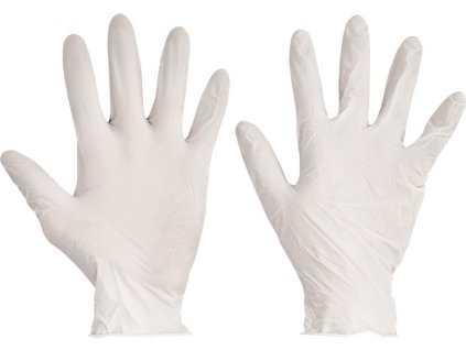 LOON jednorázové rukavice pudrované - Bílá
