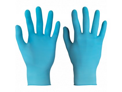 TOUCH TNT BLUE 92-670 rukavice jednorázové nepudrované - Modrá