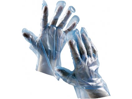 DUCK BLUE rukavice jednorázová - Modrá světlá