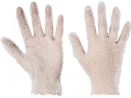 BOORNE rukavice jednorázové nepudrované - Čirá