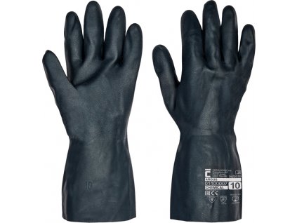 ARGUS rukavice chemické - Černá