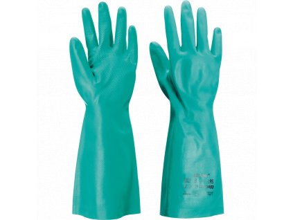 SOL-VEX 37-695 rukavice chemické - Zelená