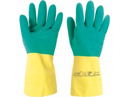 AlphaTec 87-900(Bi-Colour) rukavice chemické
