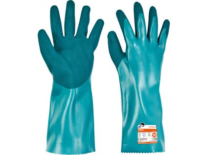 IMMER rukavice chemické protiřezné - Zelená