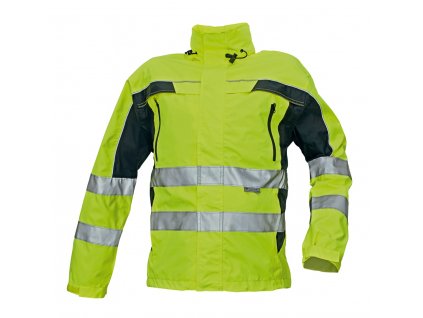 TICINO bunda nepromokavá - HI-VIS Žlutá