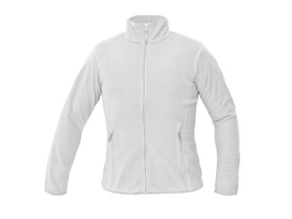 GOMTI bunda fleece dámská - Bílá