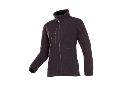 MERIDA 612Z fleecová bunda - Černá