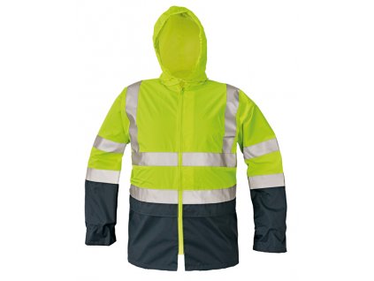 EPPING bunda parka reflexní - HI-VIS Žlutá/Navy