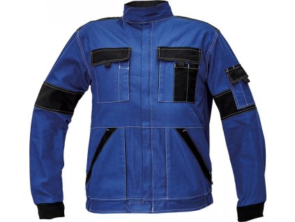 MAX SUMMER bunda blůza pracovní - Modrá/Černá