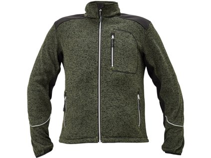 BOYER bunda/mikina - Olivová