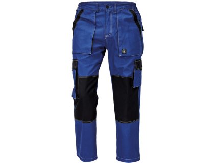 MAX SUMMER kalhoty pracovní - Modrá/Černá