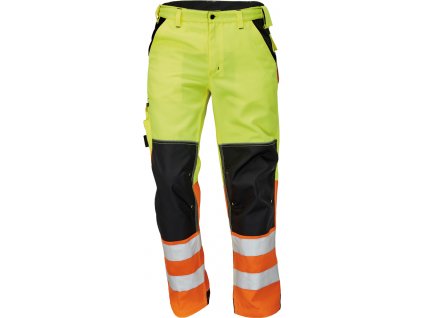 KNOXFIELD HI-VIS KALHOTY - Žlutá/Oranžová