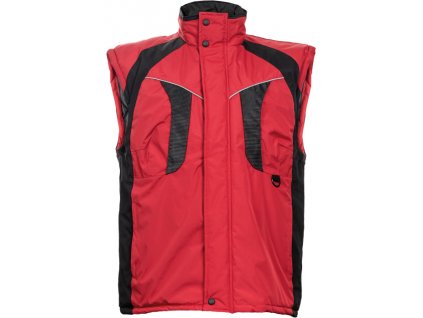 NYALA vesta zateplená pánská - Červená