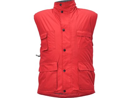 BEAVER vesta zateplená pánská - Červená