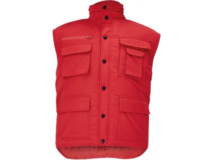 TRITON vesta pánská zimní - Červená - DOPRODEJ