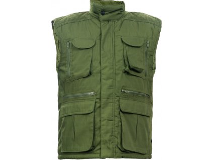 DAVIDA vesta zateplená pánská - Zelená