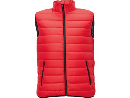 MAX NEO LIGHT vesta zateplená pánská - Červená