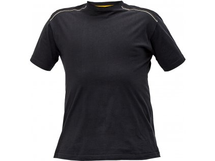 KNOXFIELD tričko s krátkým rukávem - Antracit / Žlutá