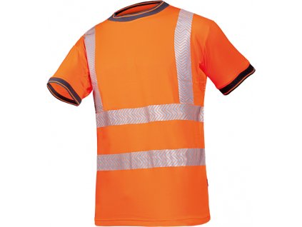 ROVITO 3876A HI-VIS tričko s krátkým rukávem - Oranžová