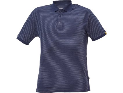 NOYO POLO ESD polokošile krátký rukáv - Modrá/Navy
