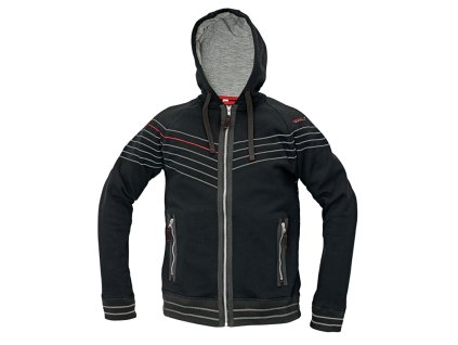 WINTON mikina s kapucí - Černá - DOPRODEJ