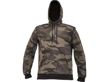 CRAMBE mikina s kapucí - Camouflage
