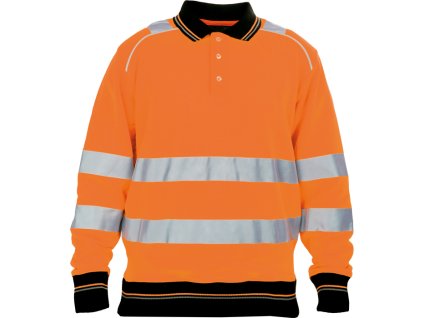 KNOXFIELD HI-VIS POLO mikina - Oranžová