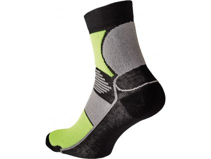 KNOXFIELD BASIC ponožky - Černá/Žlutá
