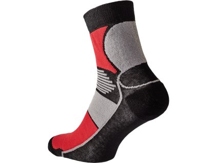 KNOXFIELD BASIC ponožky - Černá/Červená