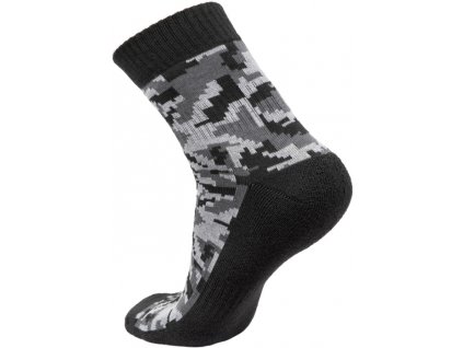 NEURUM CAMOUFLAGE ponožky - Antracit