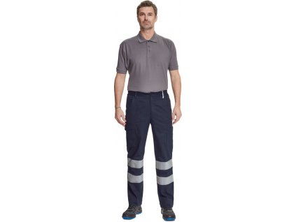 HUELVA reflexní kalhoty - Modrá/Navy
