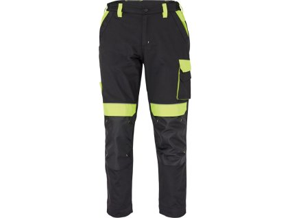 MAX VIVO kalhoty - Černá/Žlutá
