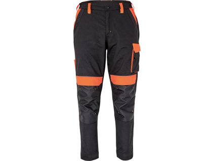 MAX VIVO kalhoty - Černá/Oranžová