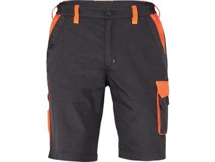 MAX VIVO šortky - Černá/Oranžová