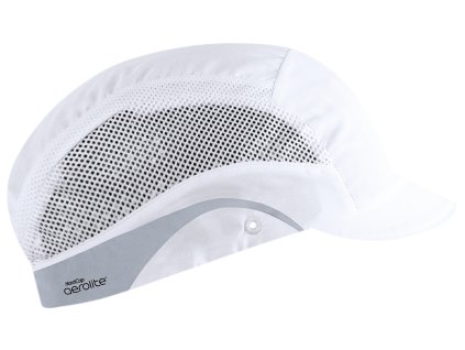 HARDCAP AEROLITE délka kšiltu - Bílá
