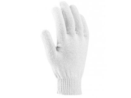 ARDONSAFETY/ABE UNI rukavice textilní pletené - Bílá