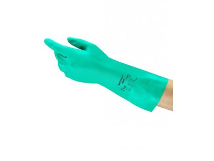 AlphaTec® 37-676 (ex Sol-vex®) rukavice chemické - Zelená