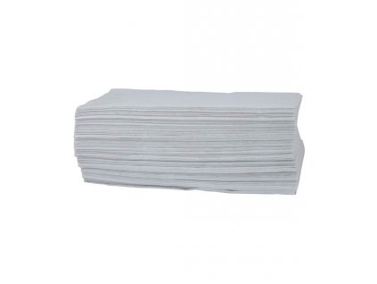 ZZ ručníky - bílé, dvouvrstvé (3000 ks)