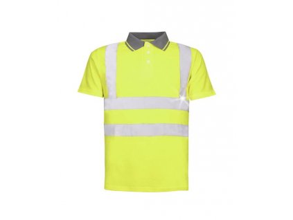 ARDON®REF201 HI-VIS polokošile s krátkým rukávem - Žlutá