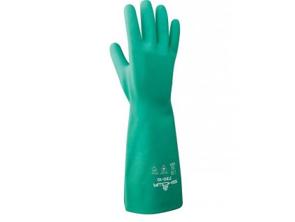 SHOWA 730 rukavice chemické - Zelená