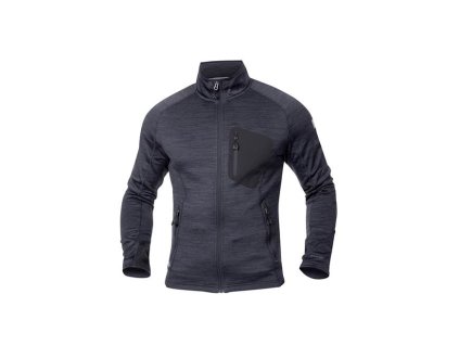 ARDON®BREEFFIDRY mikina pánská - Šedá Tmavá Melange