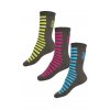 Termo ponožky - Žlutozelená