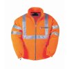 REIMS HI-VIS bunda fleecová  - Oranžová